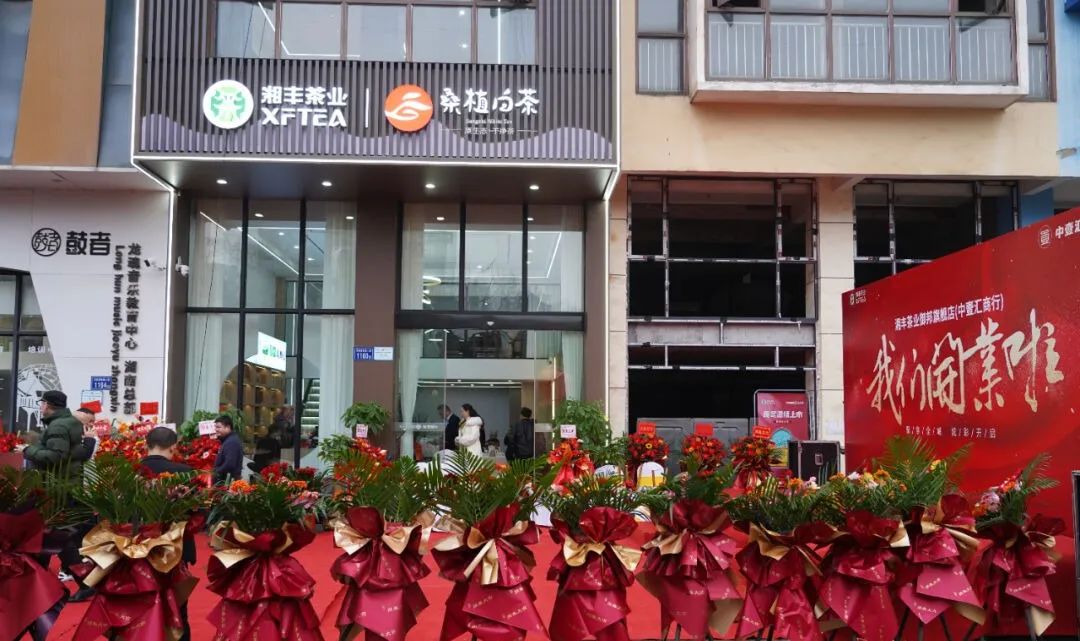 聚焦全城，炫彩啟幕！湘豐茶業御邦旗艦店盛大開業