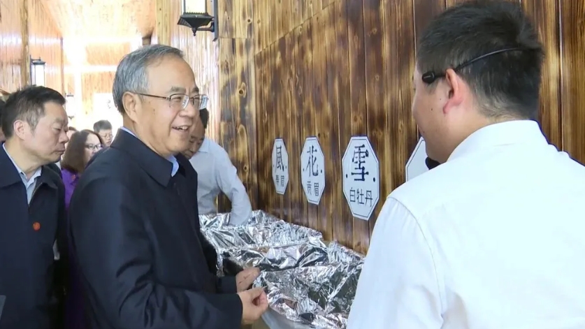 胡春華率調研組在湘調研