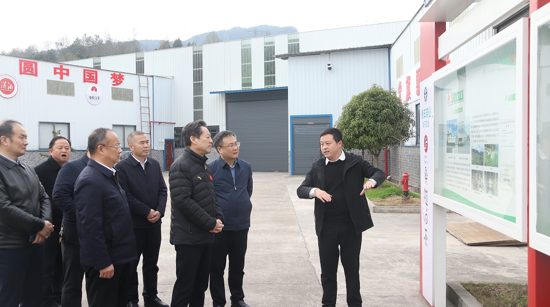湖南省政協(xié)副主席虢正貴帶隊調(diào)研湘豐桑植白茶公司